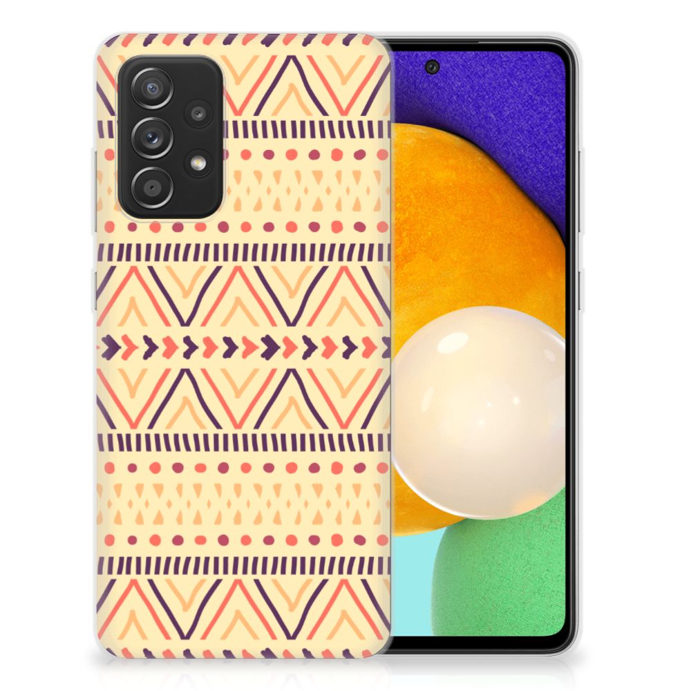 Samsung Galaxy A52 (5G/4G) TPU bumper Aztec Yellow