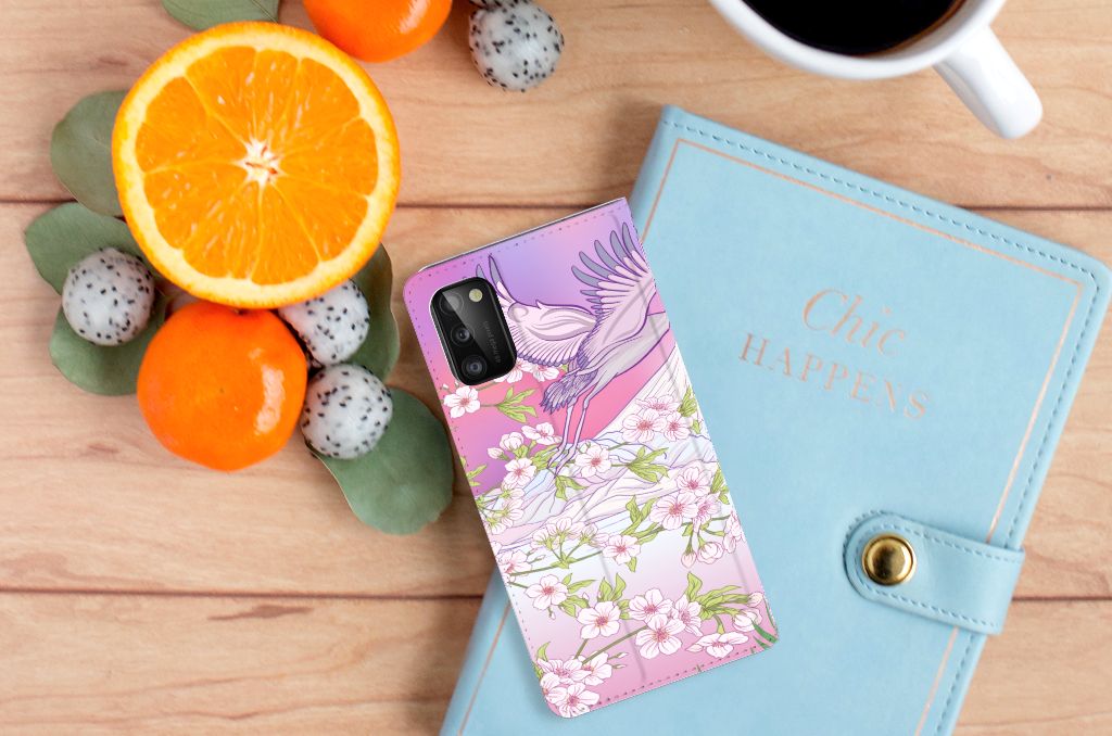 Samsung Galaxy A41 Hoesje maken Bird Flying - B2C Telecom