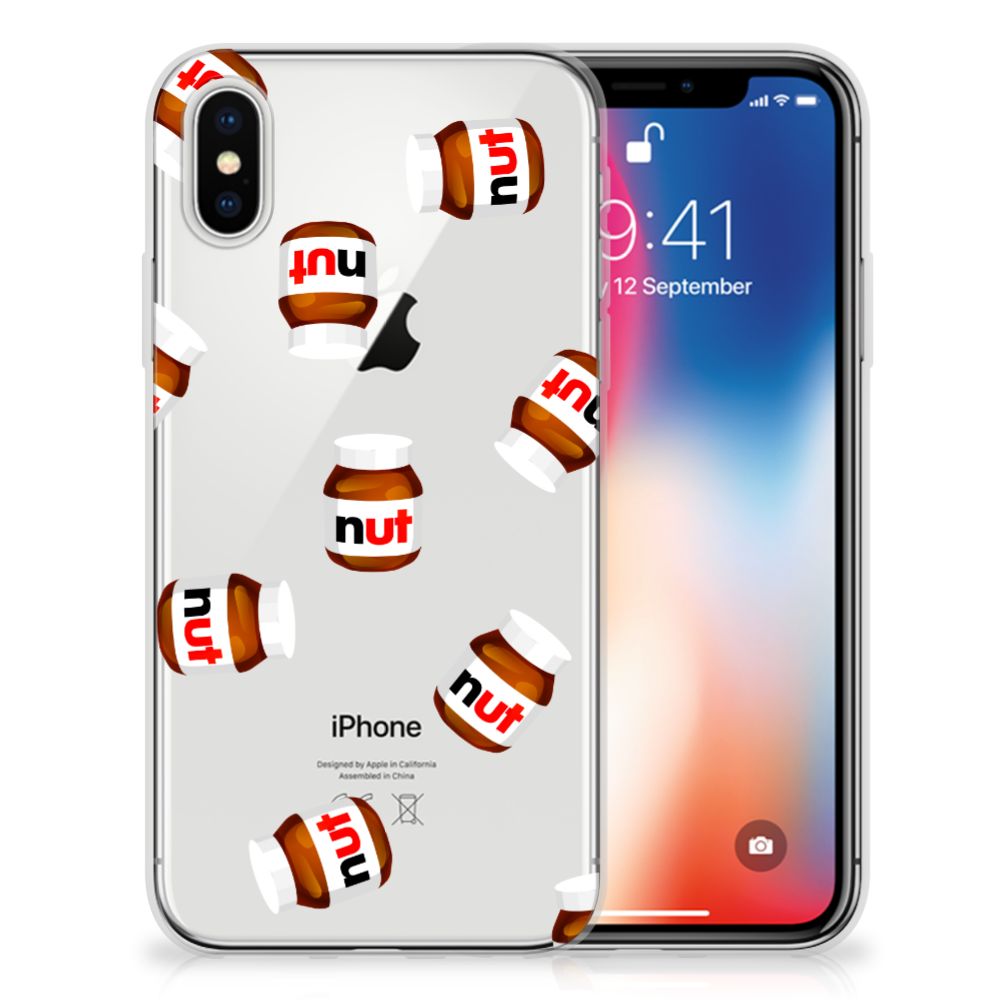 Apple iPhone X | Xs Siliconen Case Nut Jar