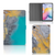 Samsung Galaxy Tab S6 Lite | S6 Lite (2022) Leuk Tablet hoesje  Marble Blue Gold
