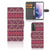 Samsung Galaxy S21 Plus Telefoon Hoesje Aztec Paars