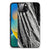 Houten Print Telefoonhoesje iPhone 14 Plus Boomschors Grijs