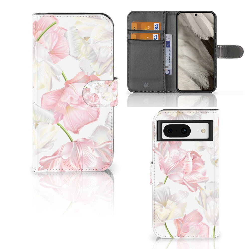 Google Pixel 8 Hoesje Lovely Flowers