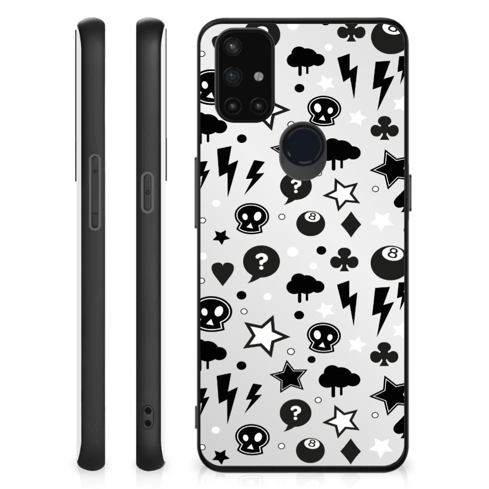 Telefoonhoesje OnePlus Nord N10 5G Silver Punk B2C Telecom