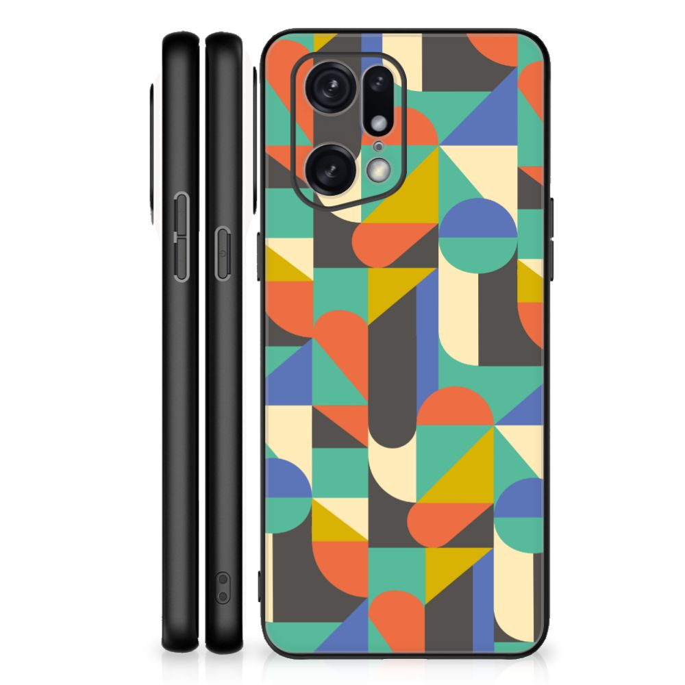 OPPO Find X5 Pro Back Case Funky Retro B2C Telecom