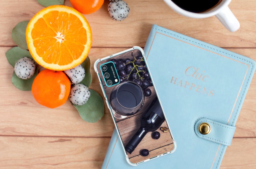 Samsung Galaxy M02s | A02s Beschermhoes Wijn B2C Telecom