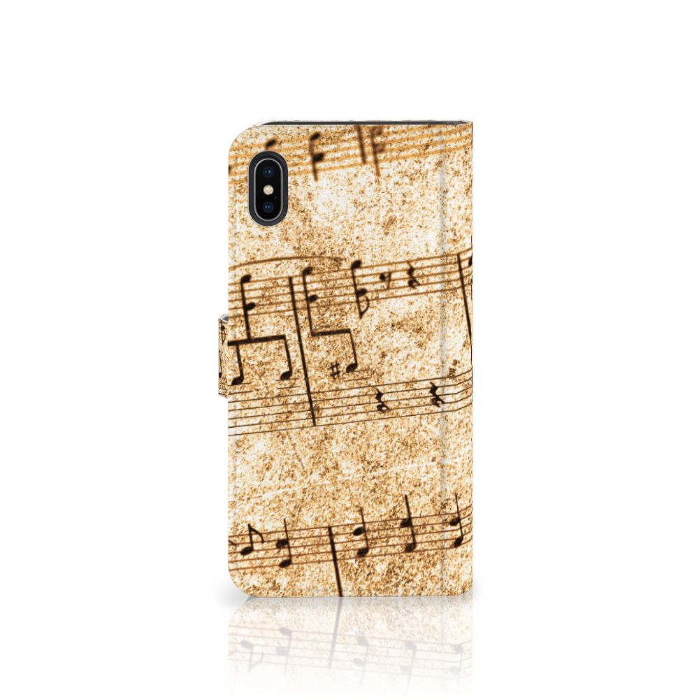 Apple iPhone Xs Max Telefoonhoesje met foto Bladmuziek