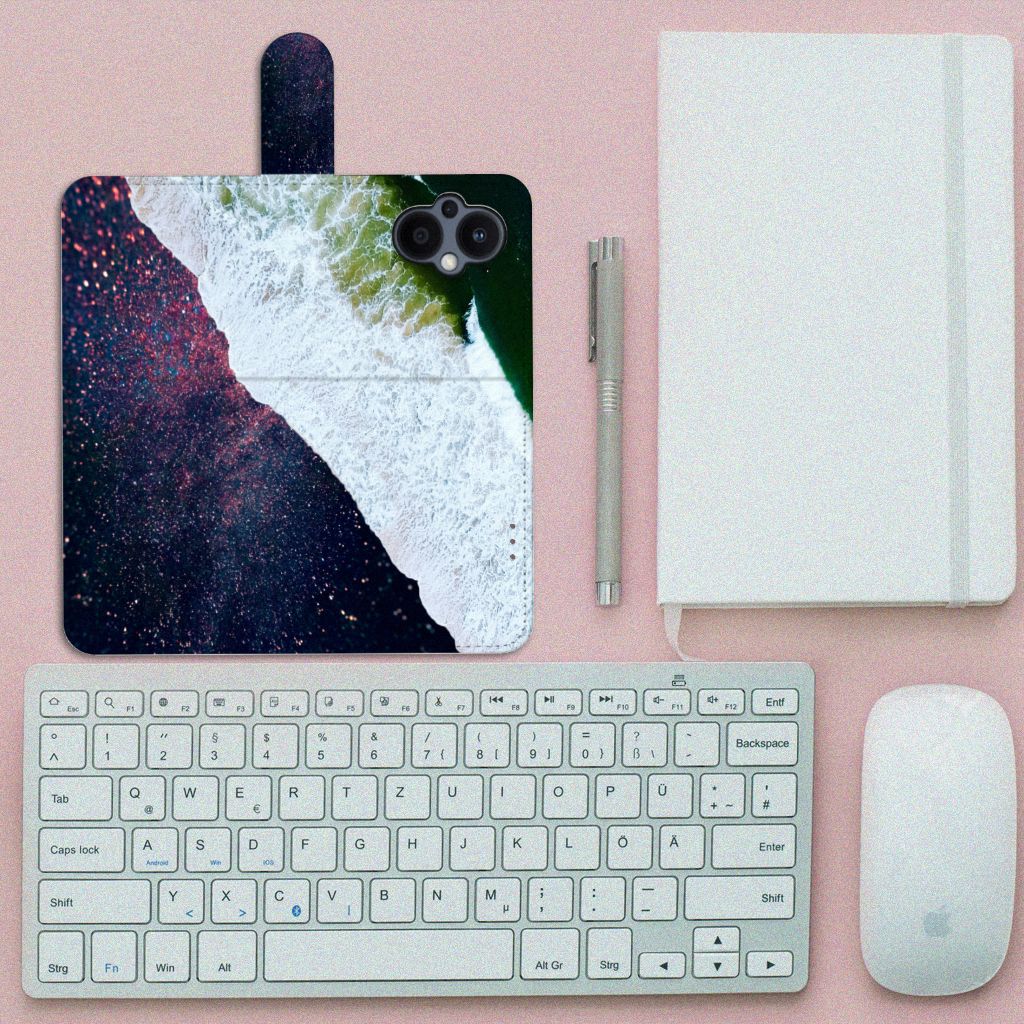 OPPO Reno 8 Lite | OnePlus Nord N20 Book Case Sea in Space