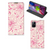 Samsung Galaxy M51 Smart Cover Pink Flowers - B2C Telecom