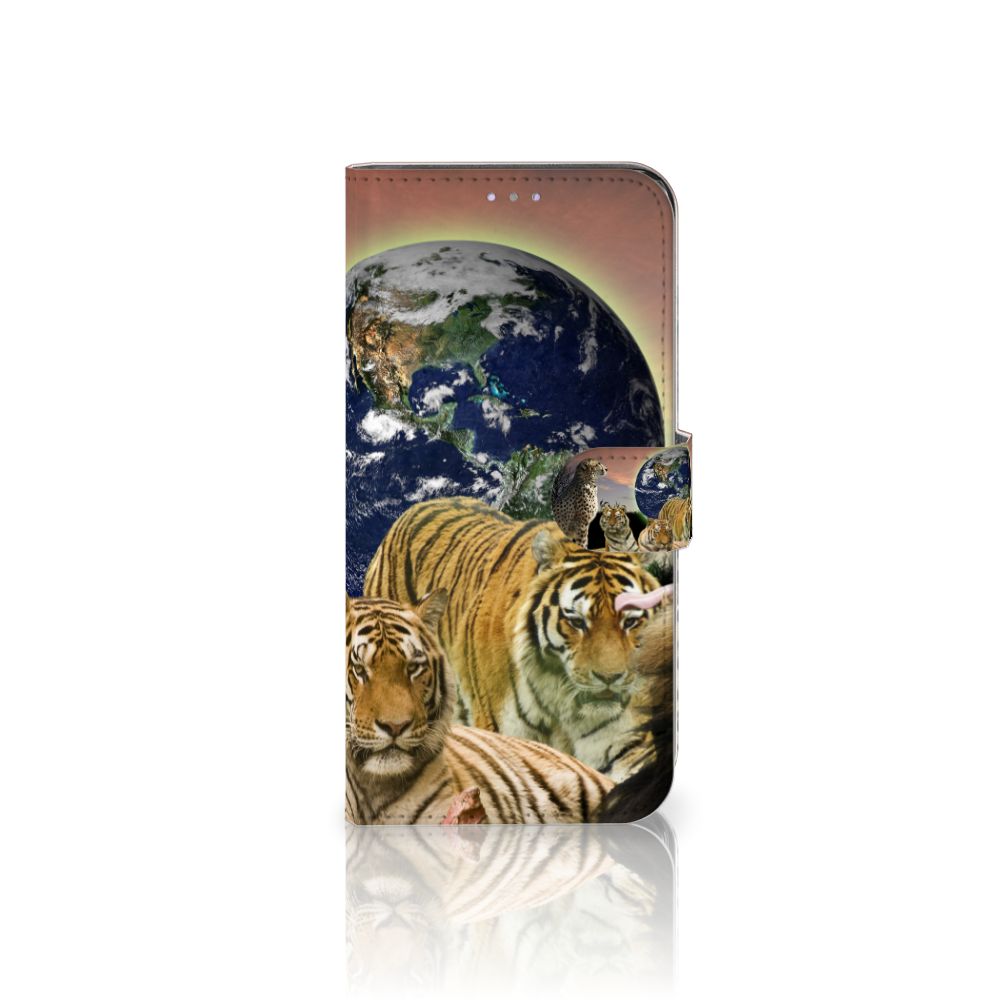 Samsung Galaxy A31 Telefoonhoesje met Pasjes Roofdieren