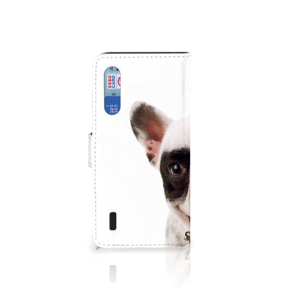 Xiaomi Mi 9 Lite Telefoonhoesje met Pasjes Franse Bulldog