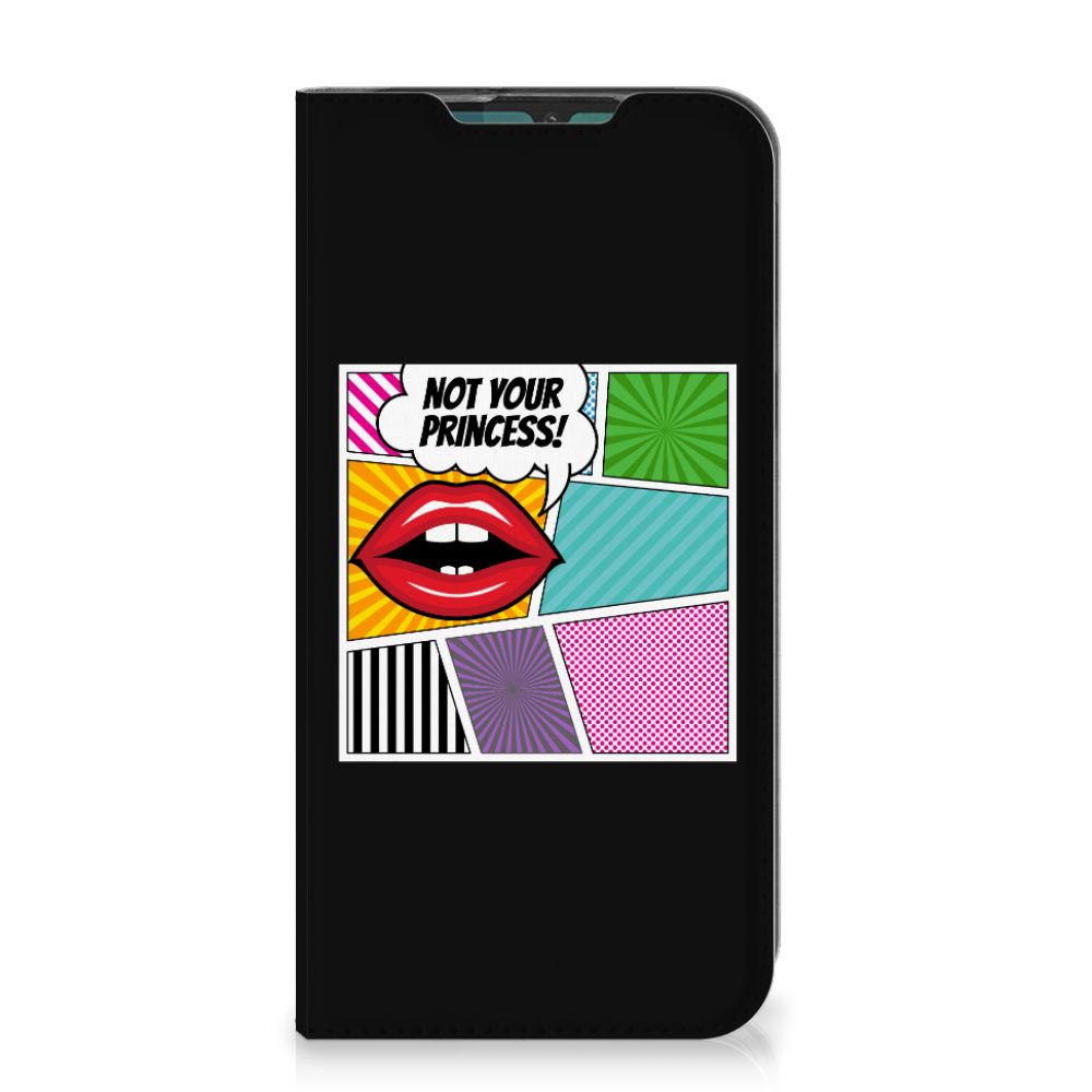 Motorola G8 Plus Hippe Standcase Popart Princess - B2C Telecom