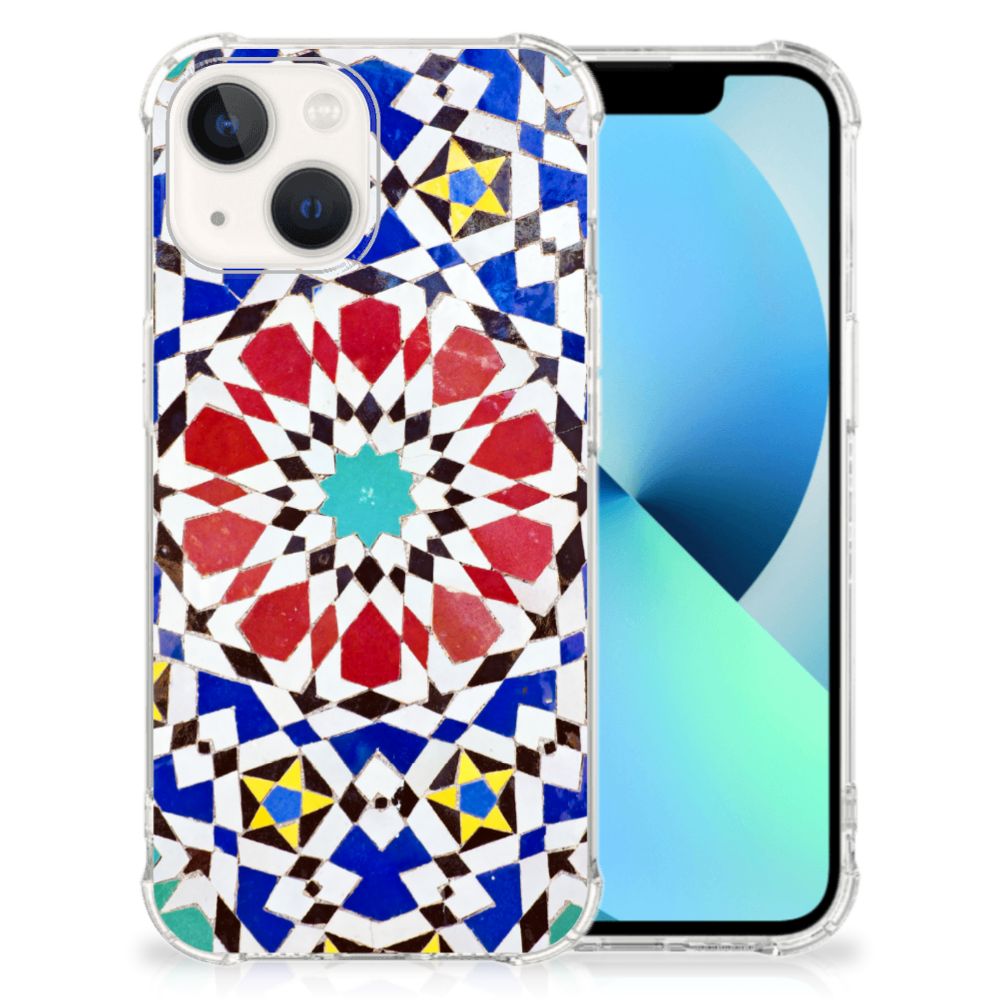 iPhone 13 Anti-Shock Hoesje Mozaïek B2C Telecom