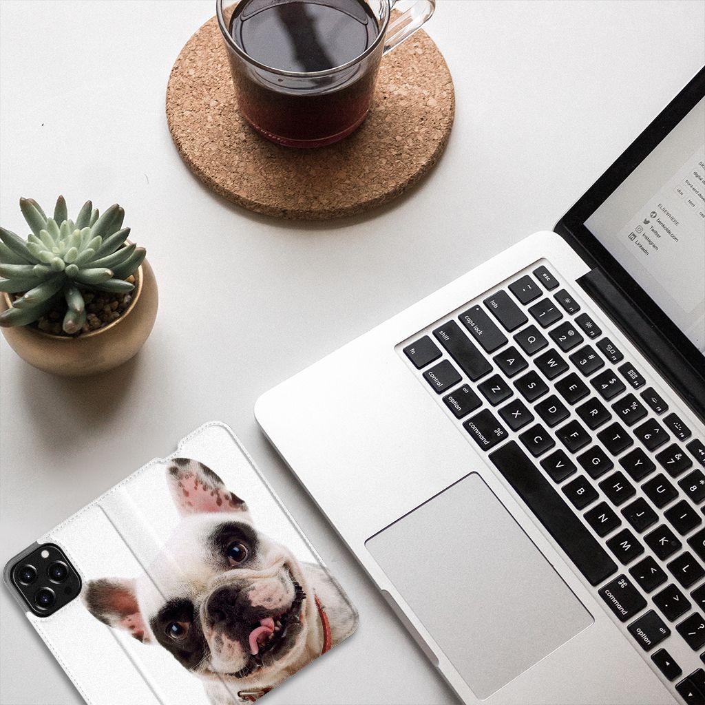 iPhone 13 Pro Max Hoesje maken Franse Bulldog - B2C Telecom
