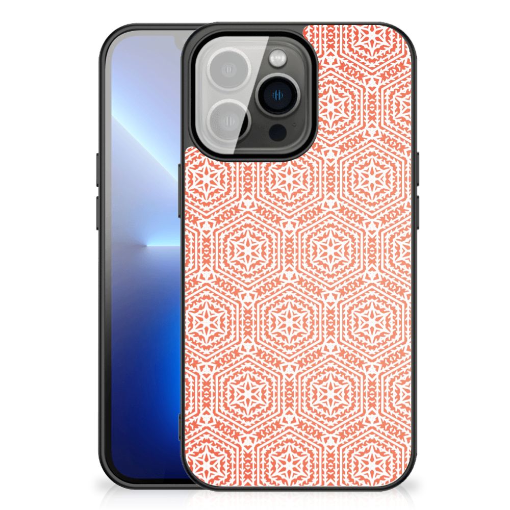 iPhone 13 Pro Max Back Case Pattern Orange B2C Telecom