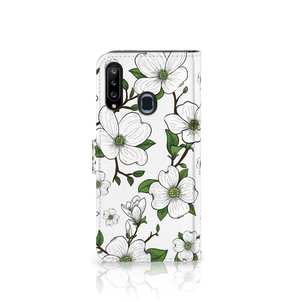 Samsung Galaxy A20s Hoesje Dogwood Flowers