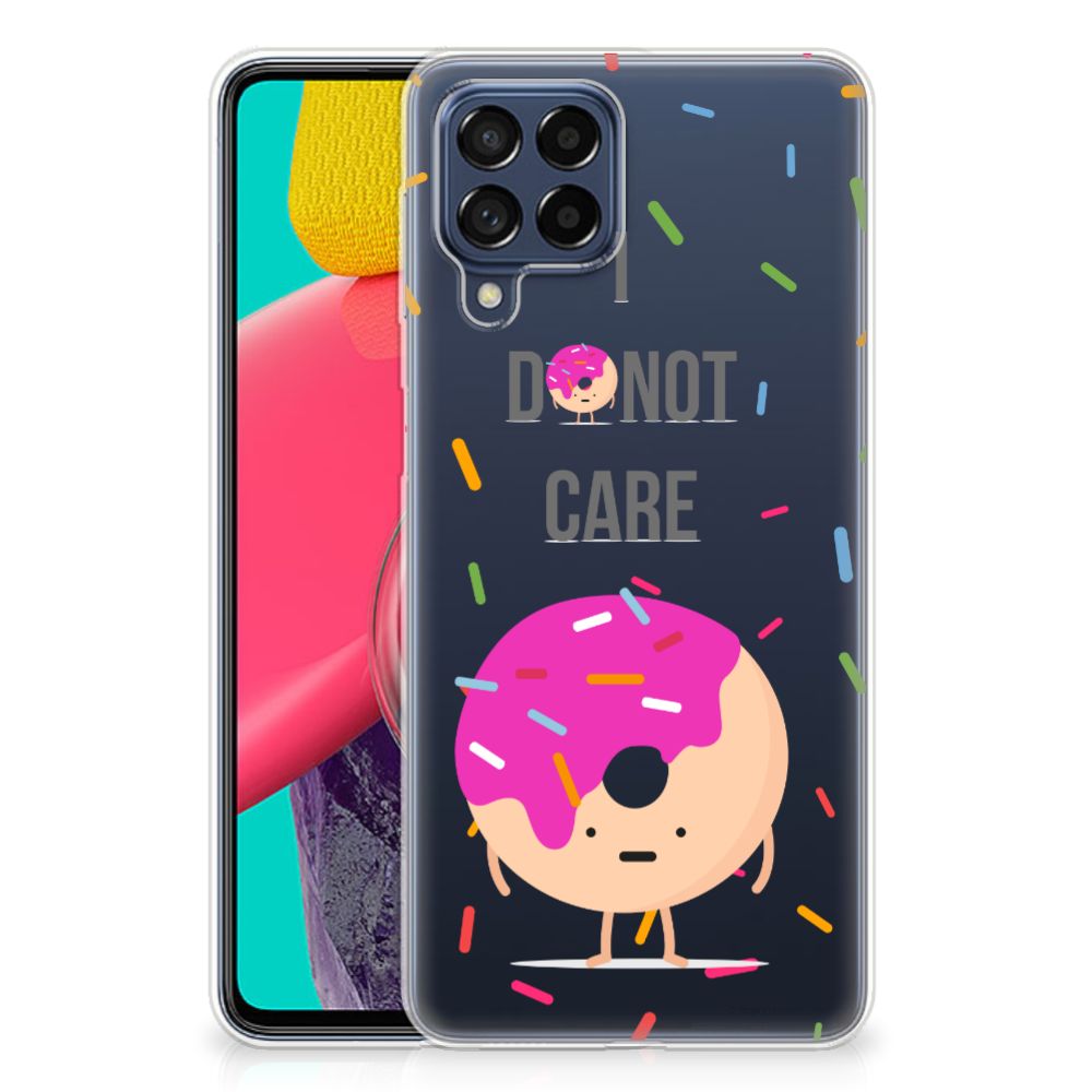 Samsung Galaxy M53 Siliconen Case Donut Roze B2C Telecom