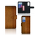 Huawei P40 Pro Book Style Case Donker Hout