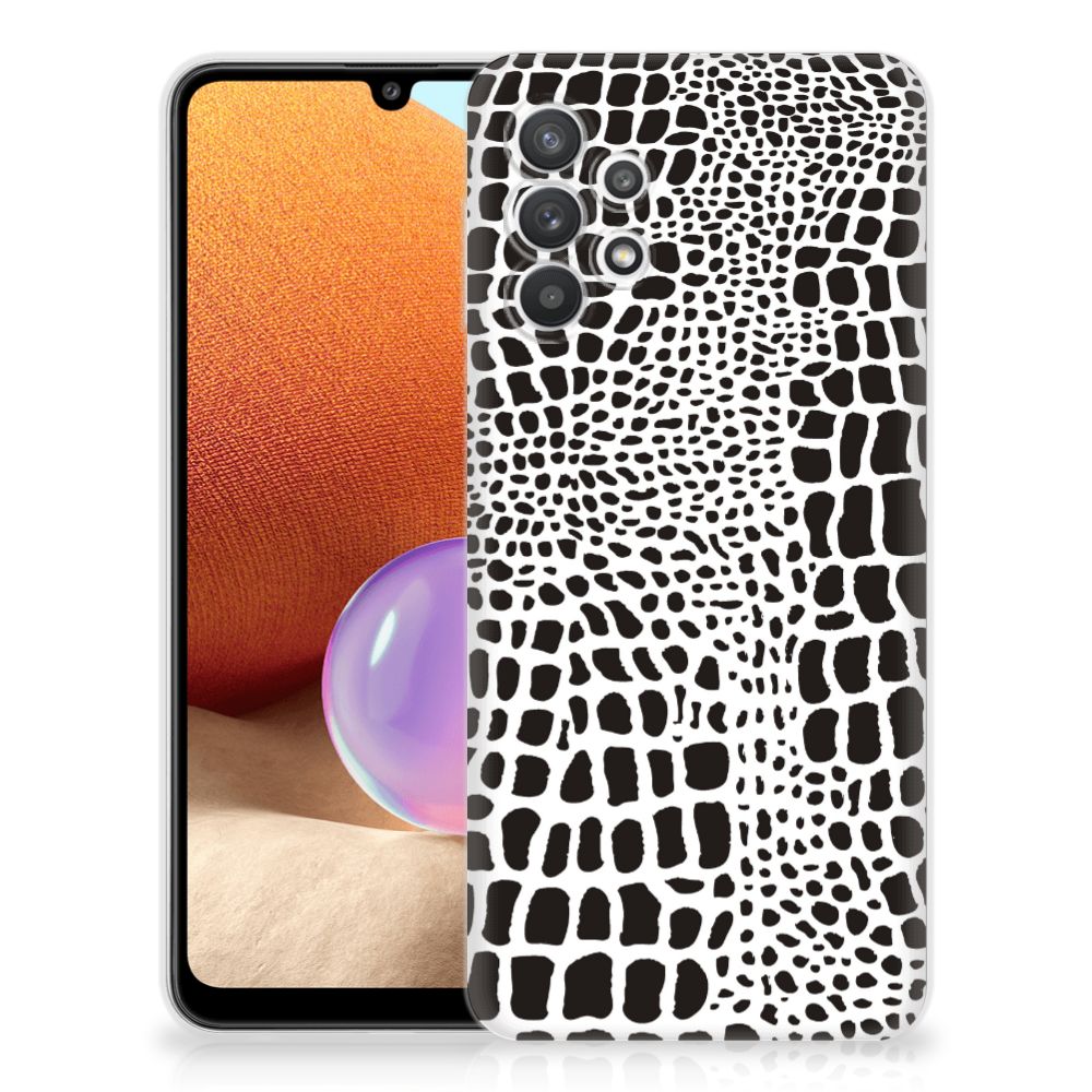 Samsung Galaxy A32 4G | A32 5G Enterprise Editie TPU Hoesje Slangenprint B2C Telecom