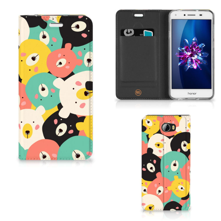 Huawei Y5 2 | Y6 Compact Magnet Case Bears