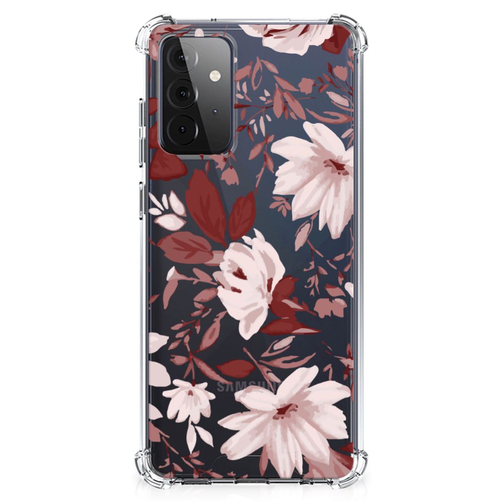 Back Cover Samsung Galaxy A72 4G/5G Watercolor Flowers