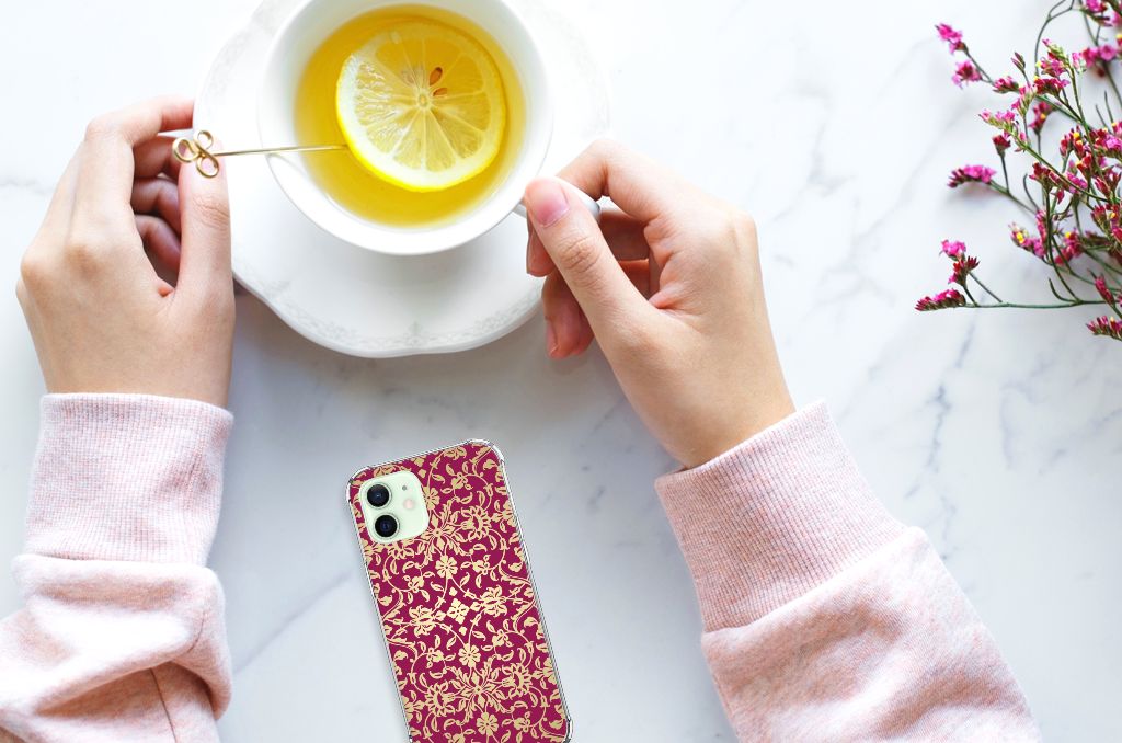 Anti Shock Case iPhone 12 Mini Barok Pink B2C Telecom
