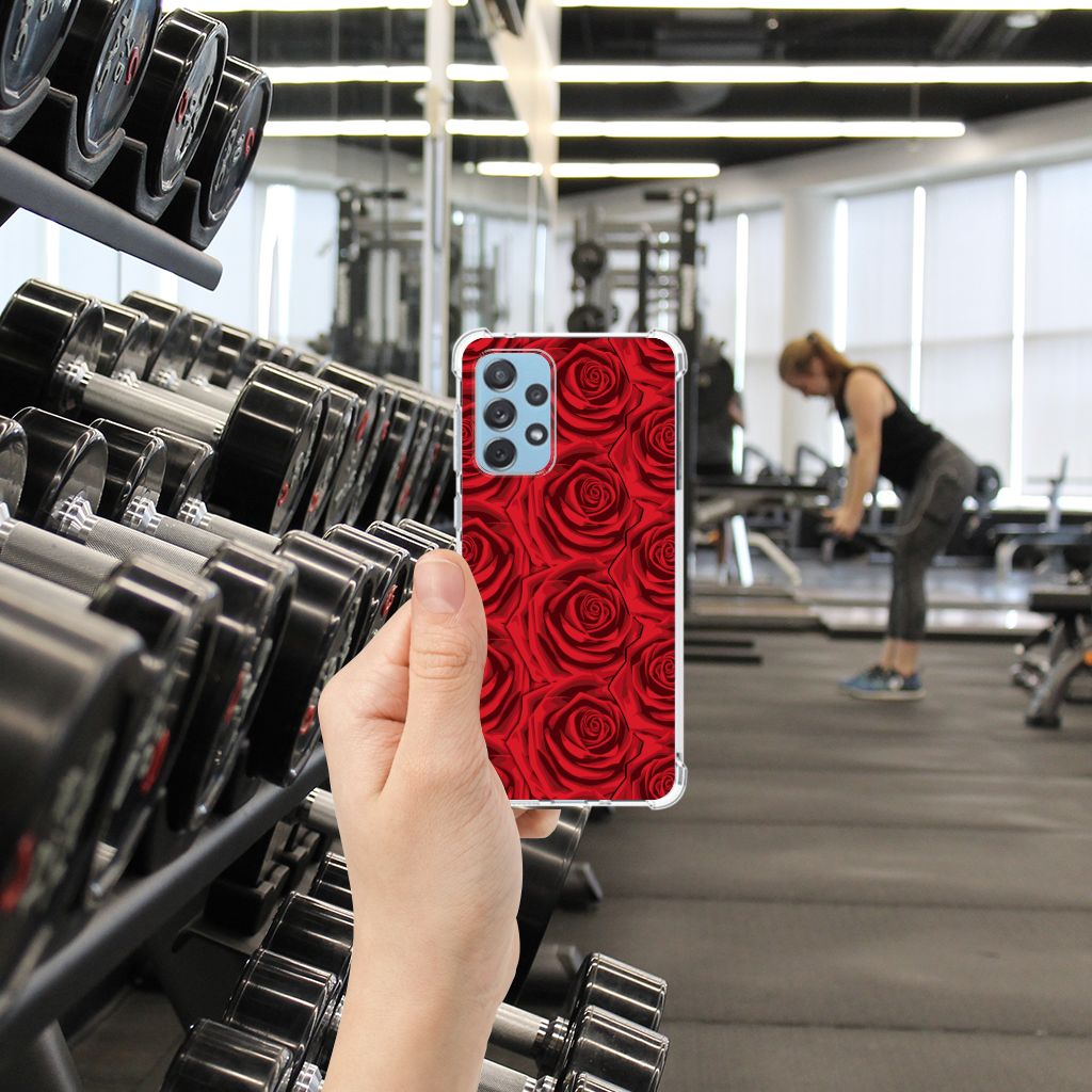 Samsung Galaxy A73 Case Red Roses B2C Telecom