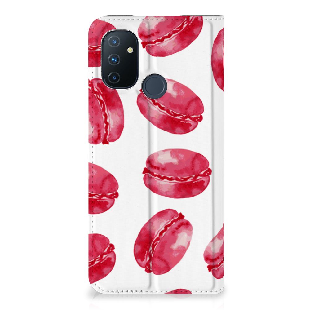 OnePlus Nord N100 Flip Style Cover Pink Macarons - B2C Telecom