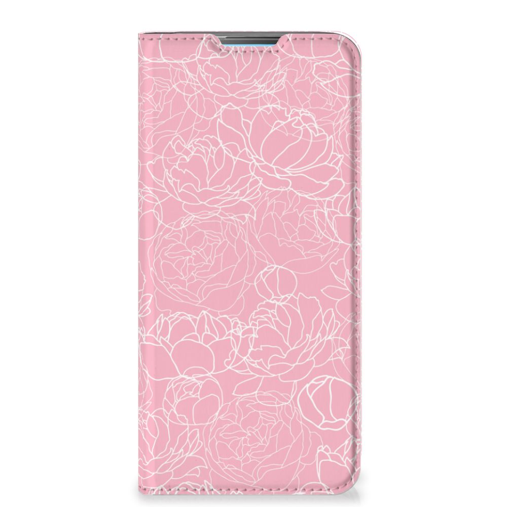 OPPO A52 | A72 Smart Cover White Flowers - B2C Telecom