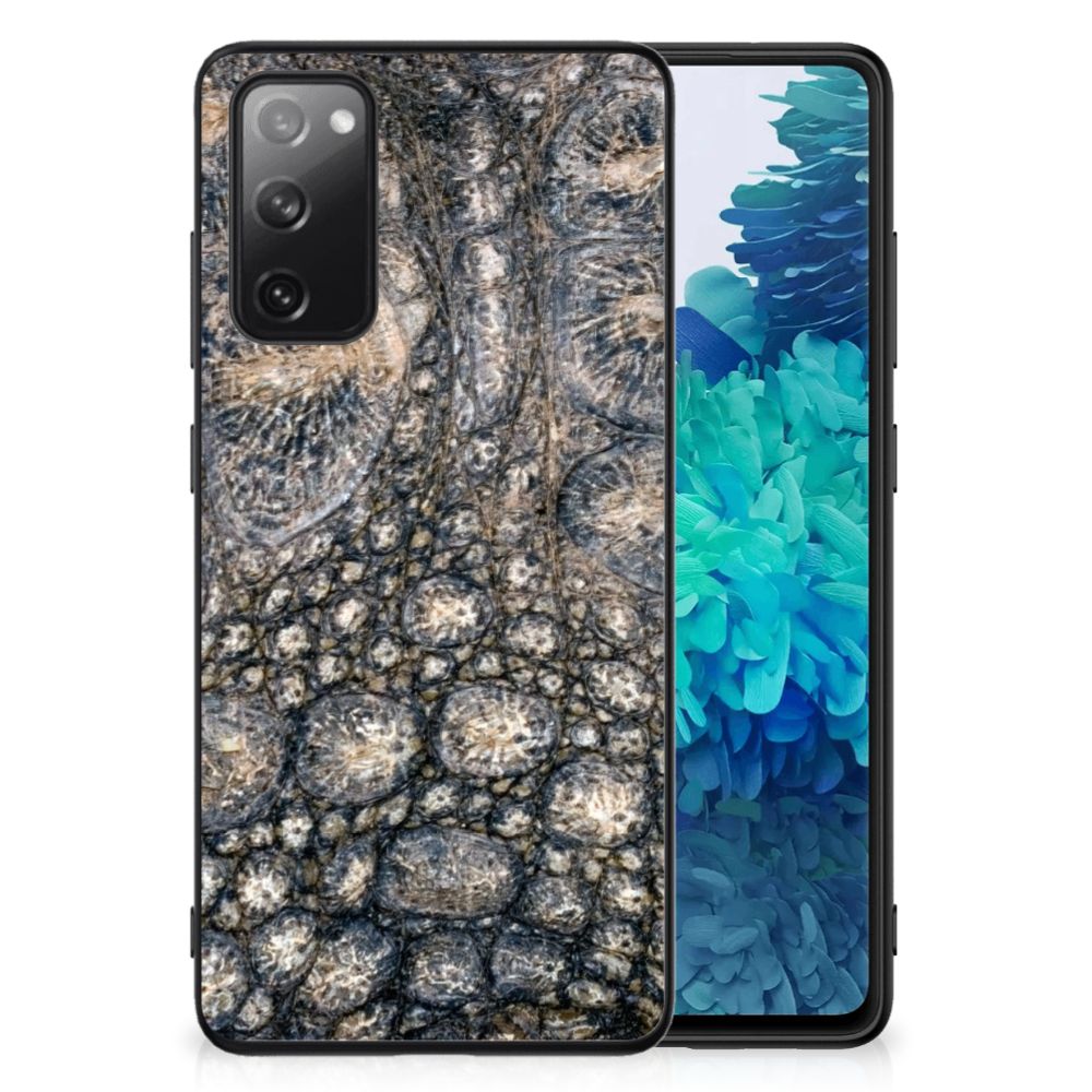 Samsung Galaxy S20 FE Dierenprint Telefoonhoesje Krokodillenprint B2C Telecom