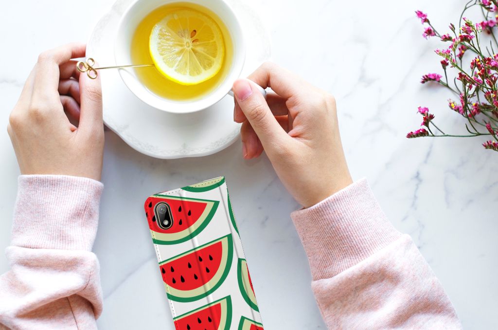 Huawei Y5 (2019) Flip Style Cover Watermelons - B2C Telecom