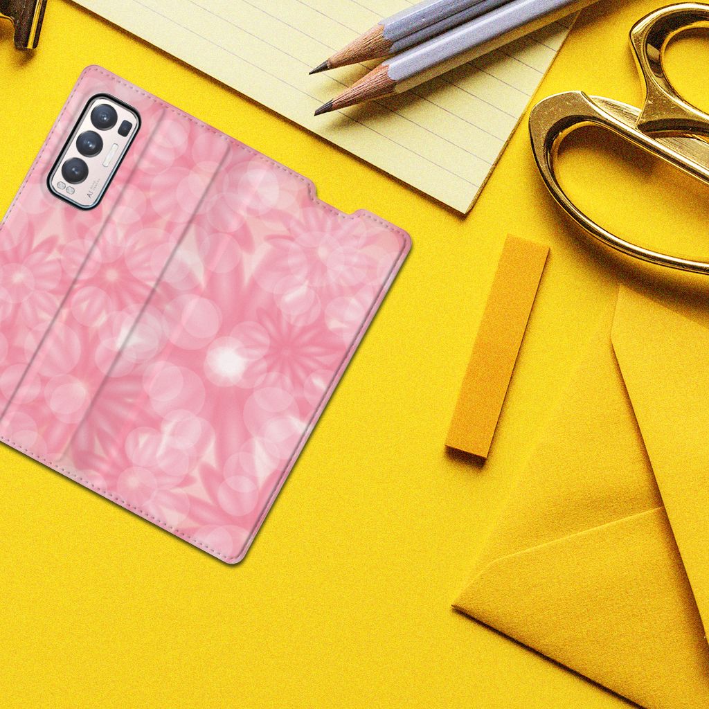 OPPO Find X3 Neo Smart Cover Spring Flowers - B2C Telecom