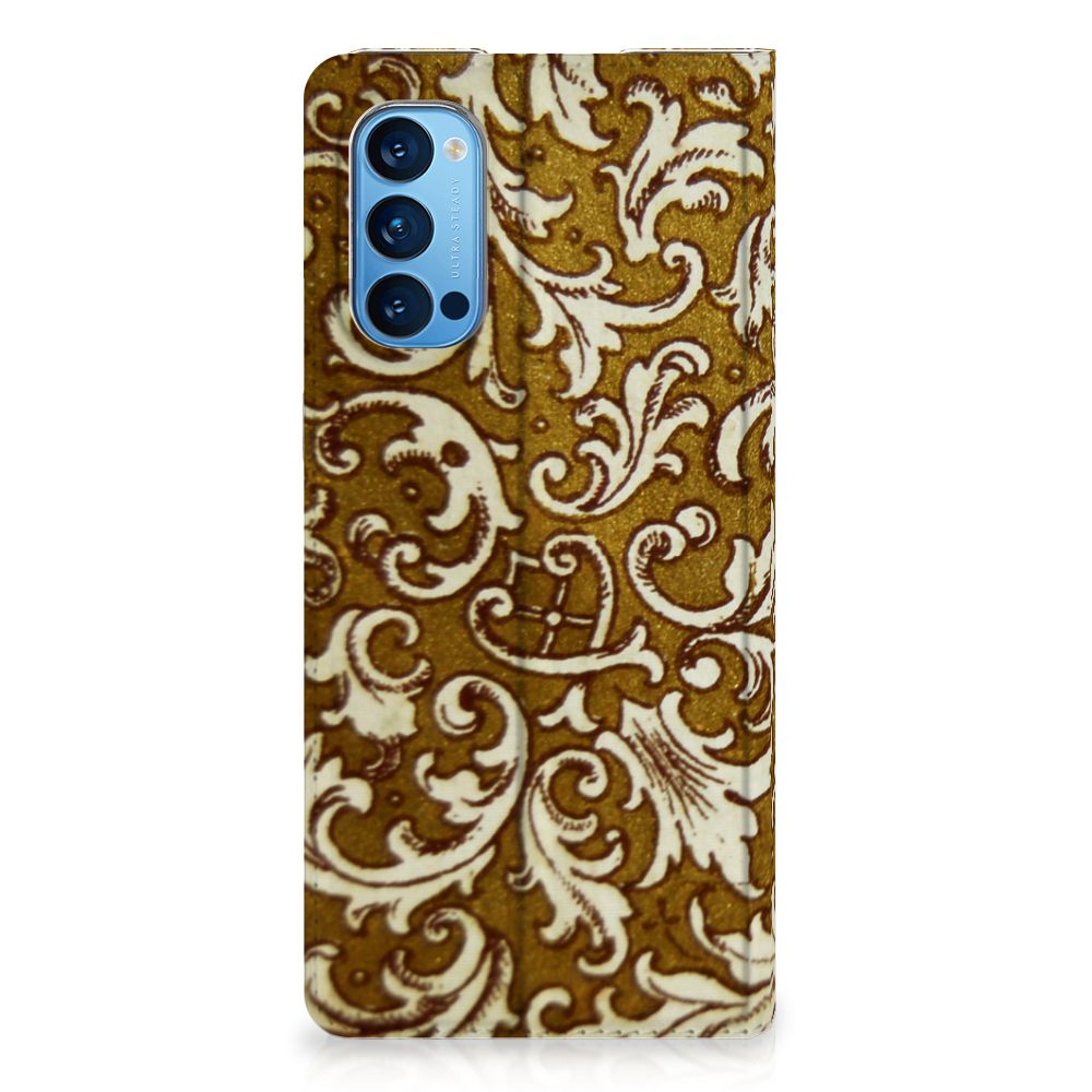 Telefoon Hoesje OPPO Reno4 Pro 5G Barok Goud - B2C Telecom