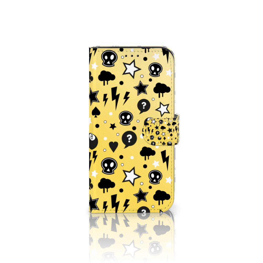Telefoonhoesje met Naam iPhone 13 Pro Punk Geel