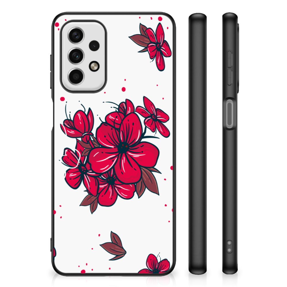 Samsung Galaxy A23 Bloemen Hoesje Blossom Red B2C Telecom