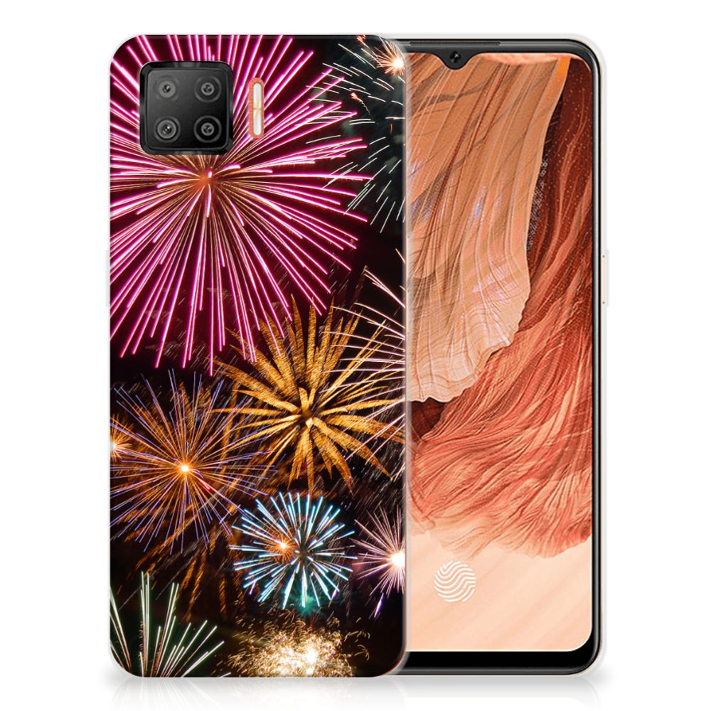 OPPO A73 4G Silicone Back Cover Vuurwerk B2C Telecom
