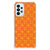 Samsung Galaxy A23 Doorzichtige Silicone Hoesje Batik Oranje - B2C Telecom