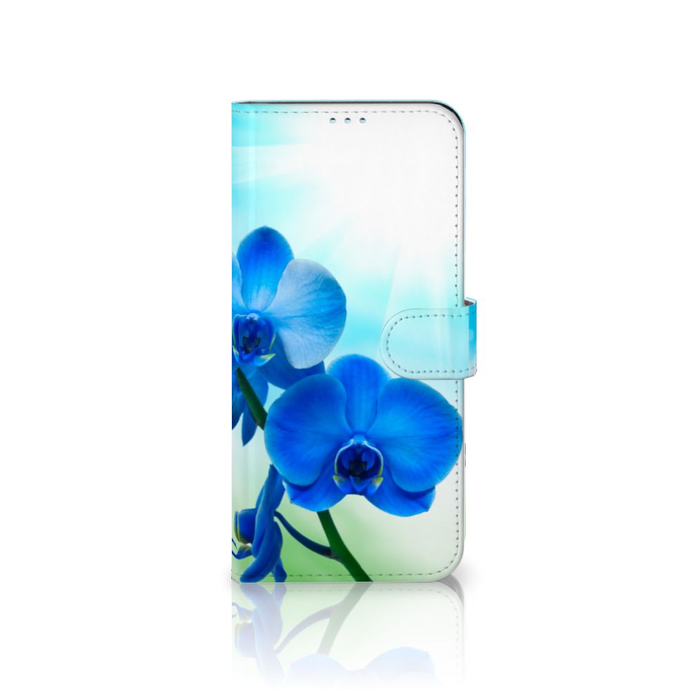 Motorola Moto G9 Power Hoesje Orchidee Blauw - Cadeau voor je Moeder