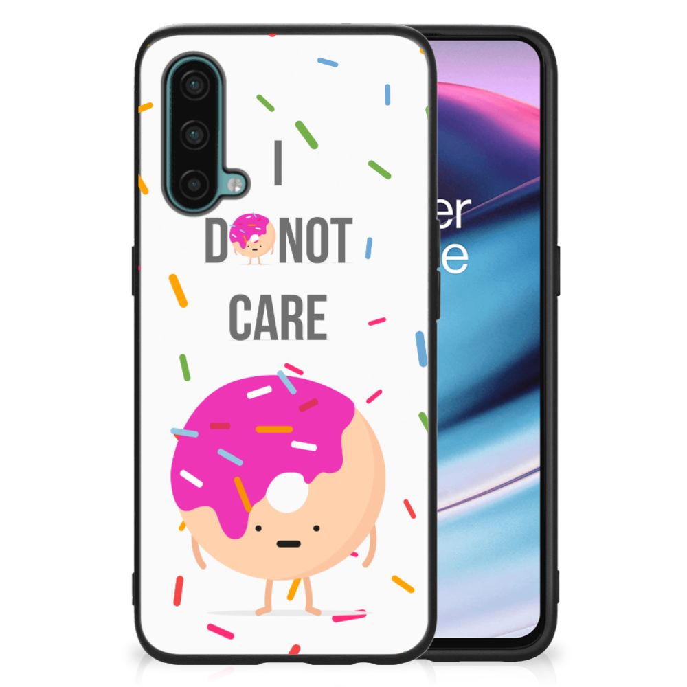 OnePlus Nord CE 5G Back Cover Hoesje Donut Roze