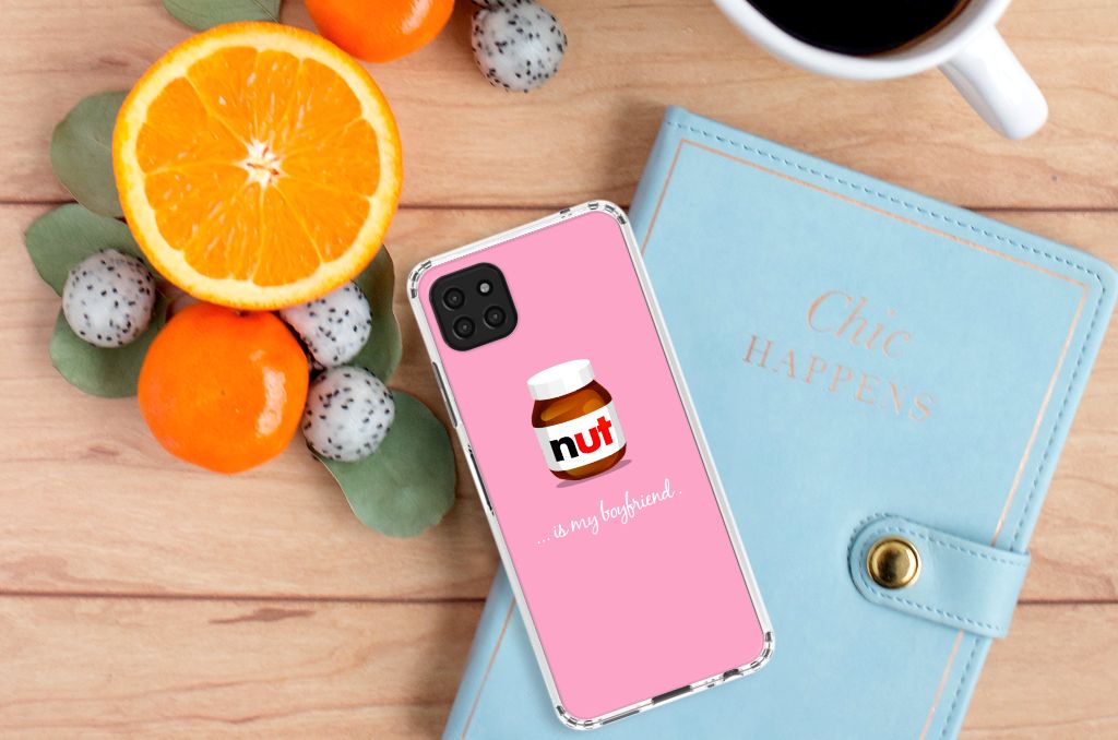 Samsung Galaxy A22 5G Beschermhoes Nut Boyfriend B2C Telecom