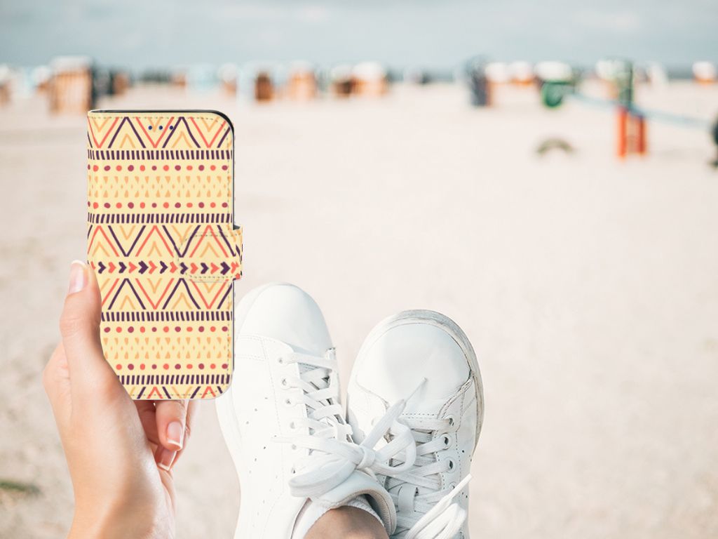 Samsung Galaxy S10e Telefoon Hoesje Aztec Yellow