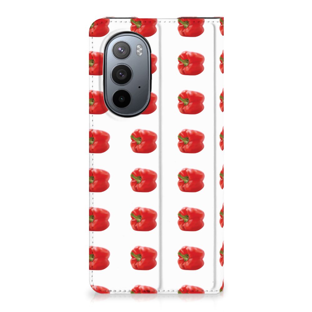 Motorola Edge 30 Pro Flip Style Cover Paprika Red - B2C Telecom