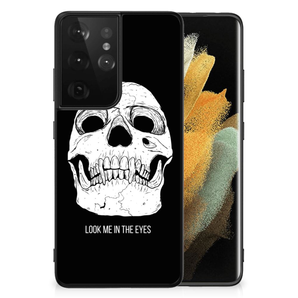 Telefoonhoesje Samsung Galaxy S21 Ultra Skull Eyes B2C Telecom