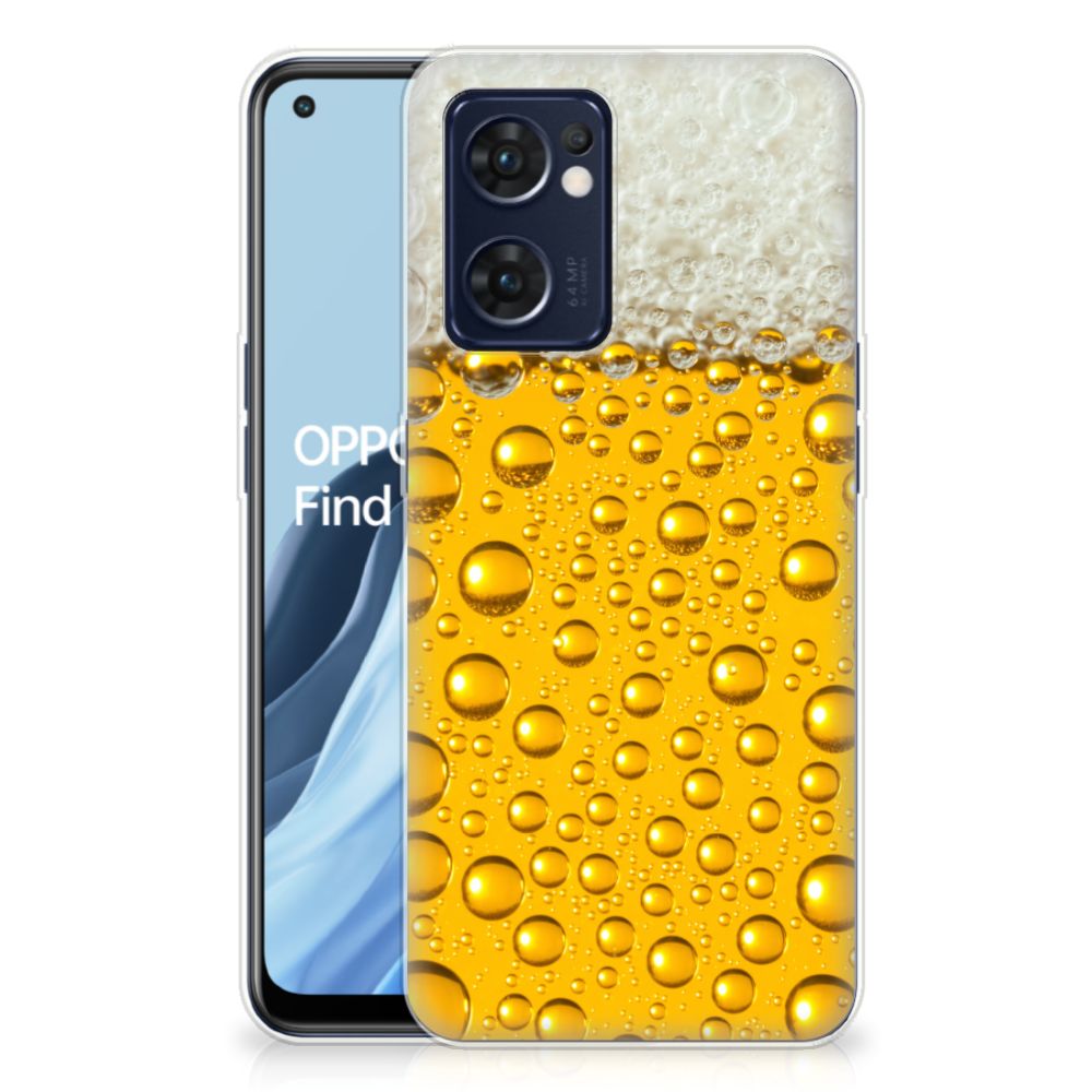 OPPO Reno 7 5G | Find X5 Lite Siliconen Case Bier