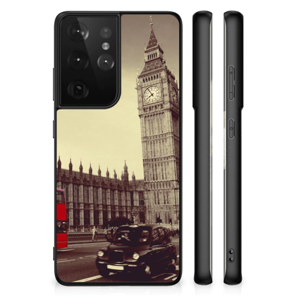 Samsung Galaxy S21 Ultra TPU Backcover Londen B2C Telecom