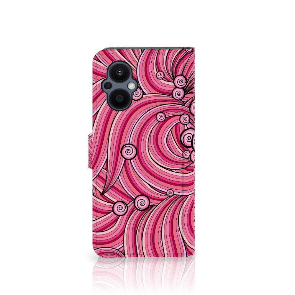 OPPO Reno 8 Lite | OnePlus Nord N20 Hoesje Swirl Pink