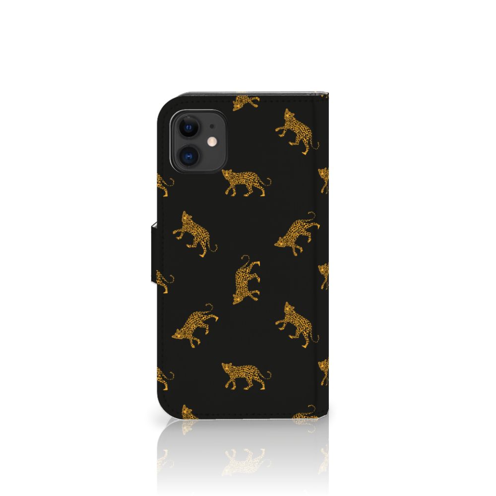 Telefoonhoesje met Pasjes voor Apple iPhone 11 Leopards