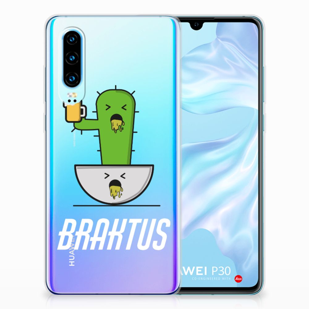 Huawei P30 Telefoonhoesje met Naam Braktus