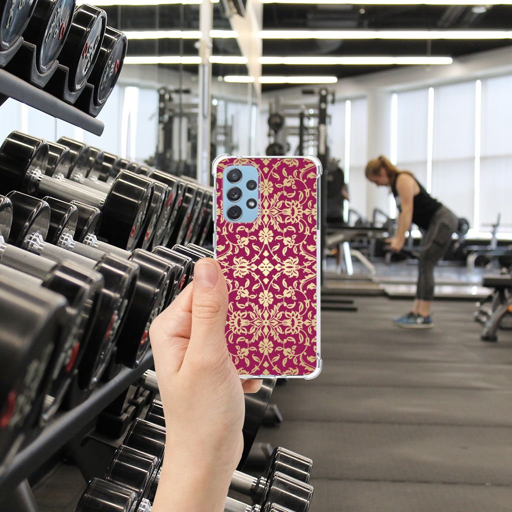 Anti Shock Case Samsung Galaxy A73 Barok Pink B2C Telecom