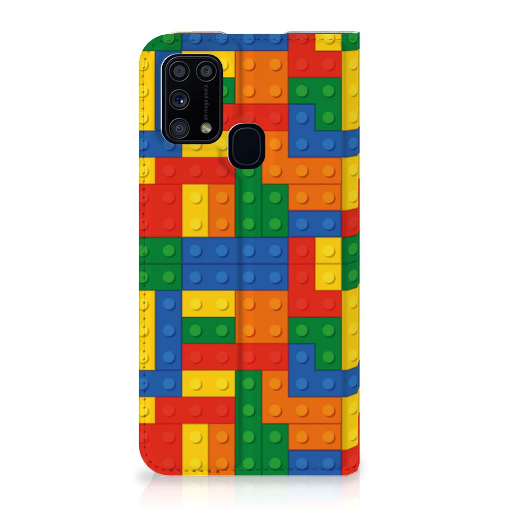 Samsung Galaxy M31 Hoesje met Magneet Blokken - B2C Telecom
